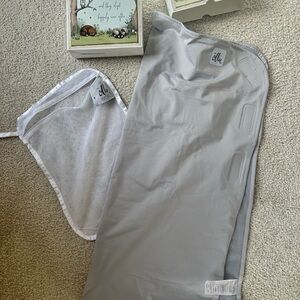 Gray Swaddle Blanket